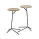 Industrial Side Table Raised Edge Industrial Side Table Raised Edge