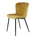 Velvet Dining Chair Bend Yellow Velvet Dining Chair Bend Yellow