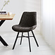 Dining Chair Jada Chenille Black Dining Chair Jada Chenille Black
