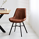 Dining Chair Jada Eco-Leather Cognac Dining Chair Jada Eco-Leather Cognac