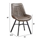 Dining Chair Jada Eco-Leather Green Dining Chair Jada Eco-Leather Green