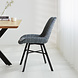 Dining Chair Jada Chenille Blue Dining Chair Jada Chenille Blue