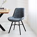 Dining Chair Jada Chenille Blue Dining Chair Jada Chenille Blue