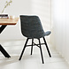 Dining Chair Jada Chenille Blue Dining Chair Jada Chenille Blue