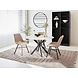 Dining Chair Jada Chenille Blue Dining Chair Jada Chenille Blue