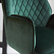 Velvet Bar Stool Novan Green Velvet Bar Stool Novan Green