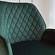 Velvet Bar Stool Novan Green Velvet Bar Stool Novan Green