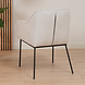 Scandinavian Dining Chair Jens White Scandinavian Dining Chair Jens White