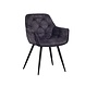 Velvet Dining Chair Audrey Anthracite Velvet Dining Chair Audrey Anthracite