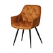 Velvet Dining Chair Audrey Cognac Velvet Dining Chair Audrey Cognac