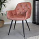 Velvet Dining Chair Audrey Pink Velvet Dining Chair Audrey Pink