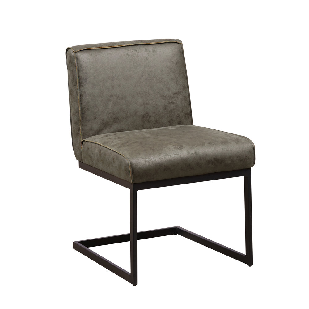 Industrial Dining Chair Nathan Green Furnwise