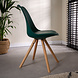 Modern Dining Chair Harrow Dark Green Modern Dining Chair Harrow Dark Green