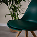Modern Dining Chair Harrow Dark Green Modern Dining Chair Harrow Dark Green