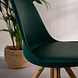 Modern Dining Chair Harrow Dark Green Modern Dining Chair Harrow Dark Green