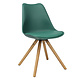 Modern Dining Chair Harrow Dark Green Modern Dining Chair Harrow Dark Green