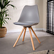 Modern Dining Chair Harrow Light Grey Modern Dining Chair Harrow Light Grey