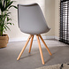 Modern Dining Chair Harrow Light Grey Modern Dining Chair Harrow Light Grey