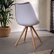 Modern Dining Chair Harrow White Modern Dining Chair Harrow White