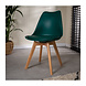 Modern Dining Chair Charlton Dark Green Modern Dining Chair Charlton Dark Green