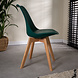 Modern Dining Chair Charlton Dark Green Modern Dining Chair Charlton Dark Green