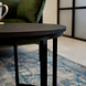 Industrial Coffee Table set of 2 Giro Black Industrial Coffee Table set of 2 Giro Black