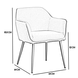 Scandinavian Dining Chair Elin Beige Scandinavian Dining Chair Elin Beige