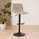 Scandinavian Bar Stool Eva Taupe Rotatable Scandinavian Bar Stool Eva Taupe Rotatable
