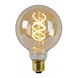 LED Light Bulb Round Ø9,5 cm Amber LED Light Bulb Round Ø9,5 cm Amber