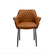 Industrial Dining Chair Club Cognac Industrial Dining Chair Club Cognac