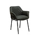 Industrial Dining Chair Club Black Industrial Dining Chair Club Black