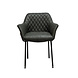 Industrial Dining Chair Club Black Industrial Dining Chair Club Black
