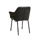Industrial Dining Chair Club Black Industrial Dining Chair Club Black