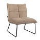 Velvet Armchair Malaga Taupe Velvet Armchair Malaga Taupe