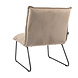 Velvet Armchair Malaga Taupe Velvet Armchair Malaga Taupe