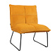 Velvet Armchair Malaga Yellow Velvet Armchair Malaga Yellow
