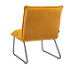 Velvet Armchair Malaga Yellow Velvet Armchair Malaga Yellow