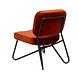 Velvet armchair Julia Copper Velvet armchair Julia Copper