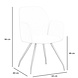 Scandinavian Dining Chair Frey Beige Scandinavian Dining Chair Frey Beige
