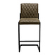 Bar Stool Diamond Olive Green Leather Bar Stool Diamond Olive Green Leather