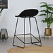 Modern Bar Stool Erica Black H66 cm Modern Bar Stool Erica Black H66 cm