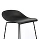 Modern Bar Stool Erica Black H66 cm Modern Bar Stool Erica Black H66 cm