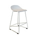 Modern Bar Stool Erica White H66 cm Modern Bar Stool Erica White H66 cm