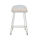 Modern Bar Stool Erica White H66 cm Modern Bar Stool Erica White H66 cm