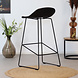Modern Bar Stool Erica Black H76 cm Modern Bar Stool Erica Black H76 cm