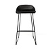 Modern Bar Stool Erica Black H76 cm Modern Bar Stool Erica Black H76 cm