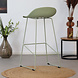 Modern Bar Stool Erica Green H76 cm Modern Bar Stool Erica Green H76 cm