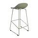 Modern Bar Stool Erica Green H76 cm Modern Bar Stool Erica Green H76 cm