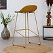 Modern Bar Stool Erica Yellow H76 CM Modern Bar Stool Erica Yellow H76 CM