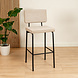Scandinavian Bar Stool Espen Beige Scandinavian Bar Stool Espen Beige